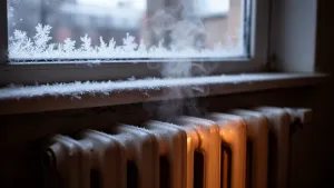 Włączanie ogrzewania w mieszkaniach
