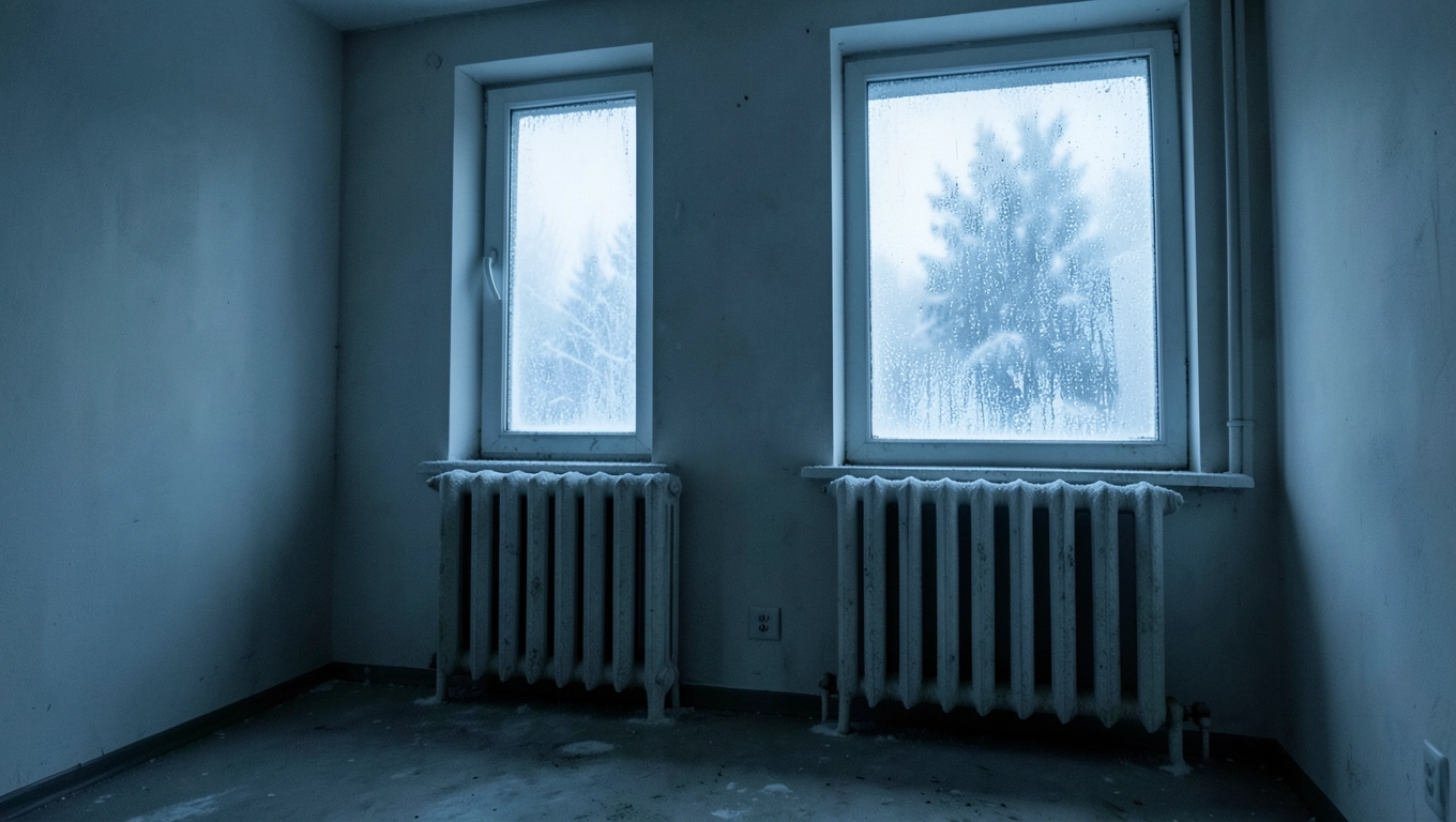 brak ogrzewania w mieszkaniu