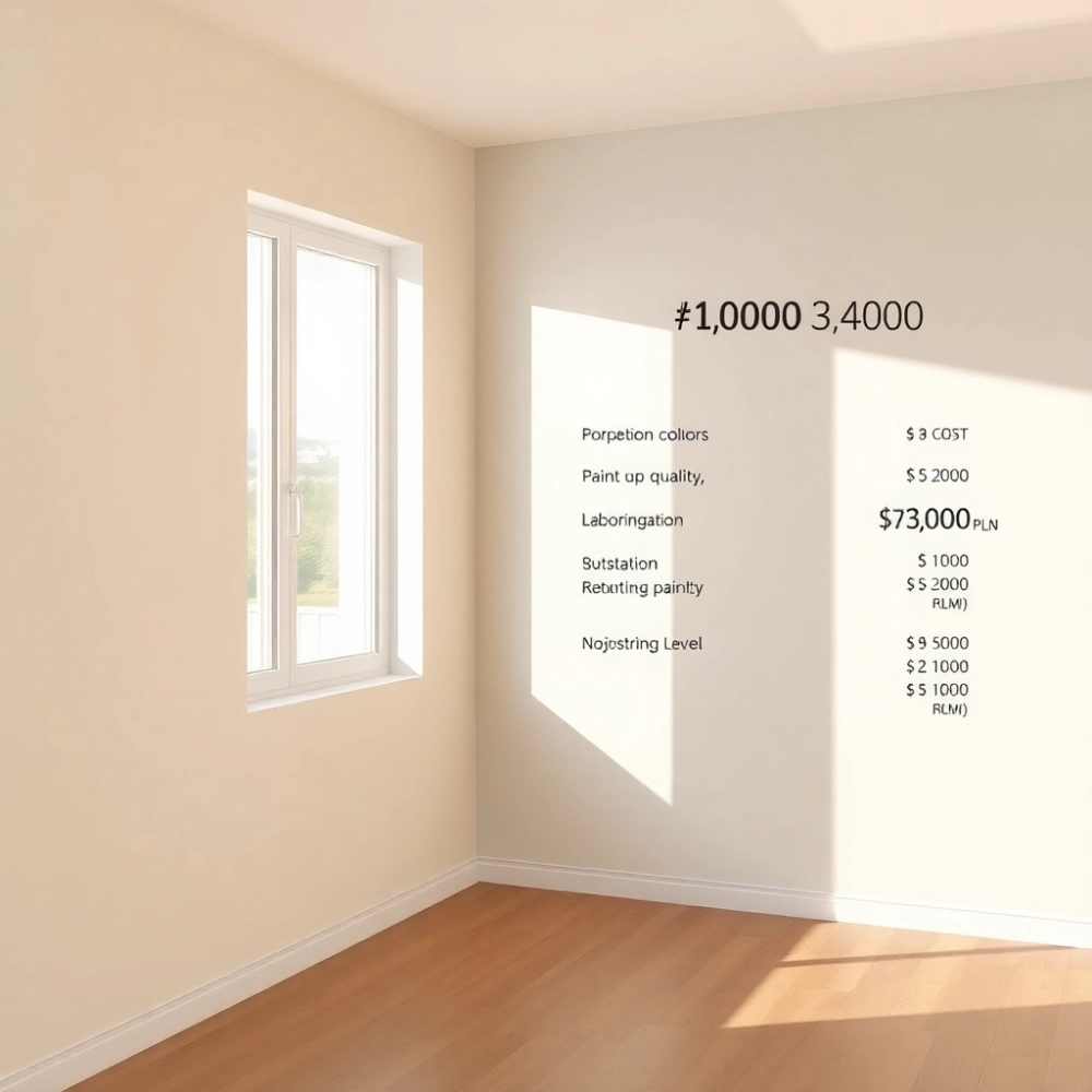 ile kosztuje malowanie mieszkania 40 m2