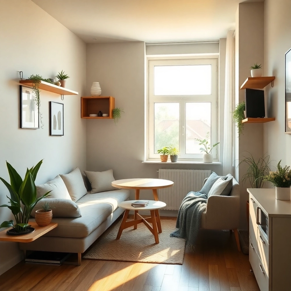 Jak urządzić mieszkanie 15m2