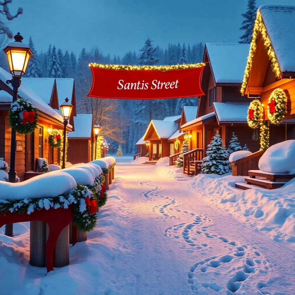 Na jakiej ulicy mieszka Święty Mikołaj