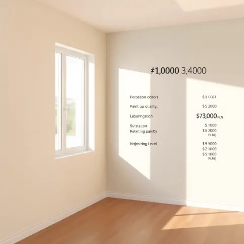 ile kosztuje malowanie mieszkania 40 m2